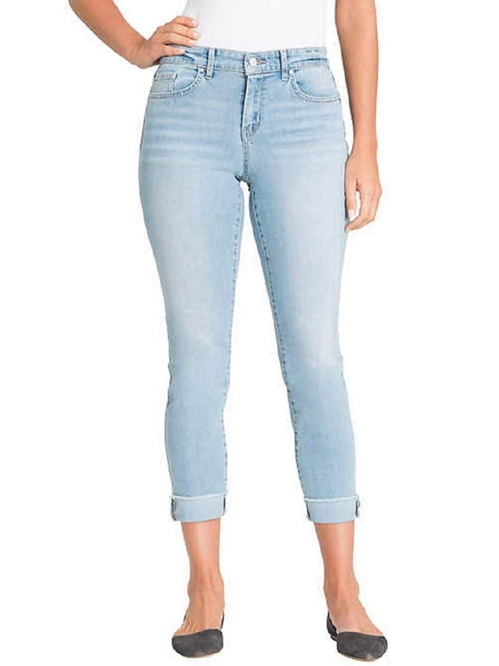 Jessica Simpson Relaxed Skinny Cropped